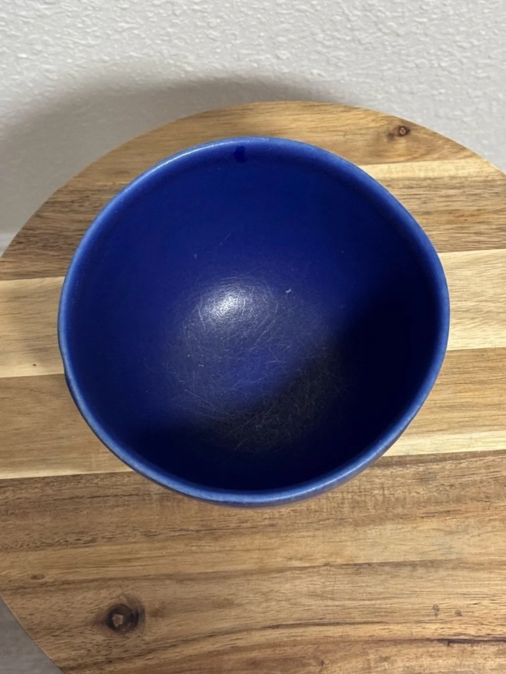 Anthropologie Dalila Ombre Bowl Azure Blue Stoneware